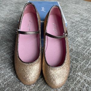 Jacadi Paris mary jane gold dress shoes size EU 29 / US 12